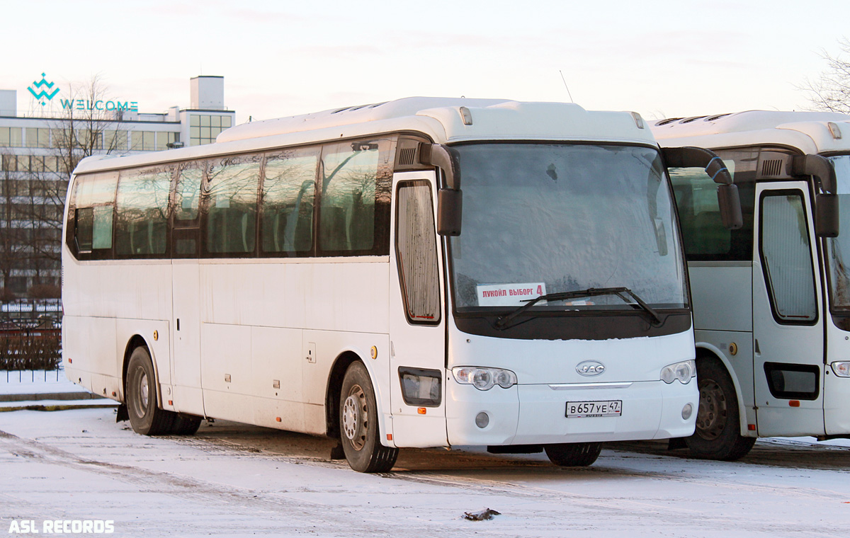 Ленинградская область, Heke JAC HK6120 № В 657 УЕ 47
