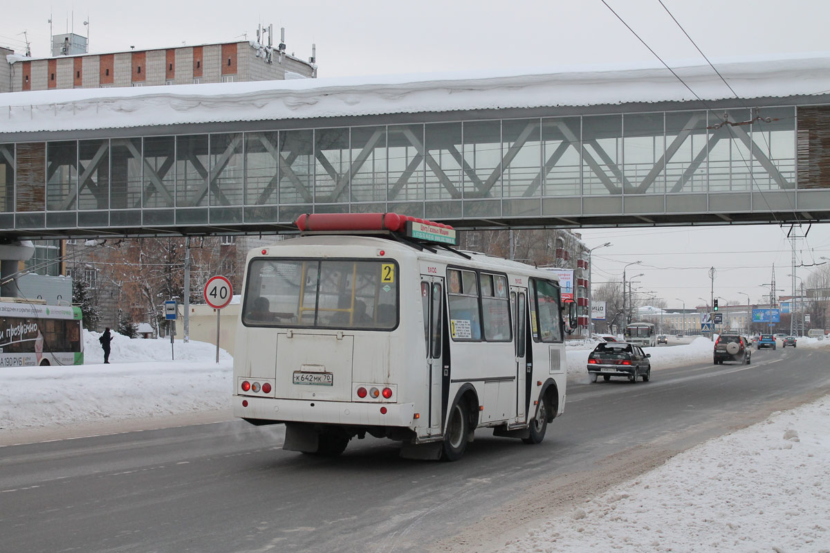 Томская область, ПАЗ-32054 № К 642 МК 70