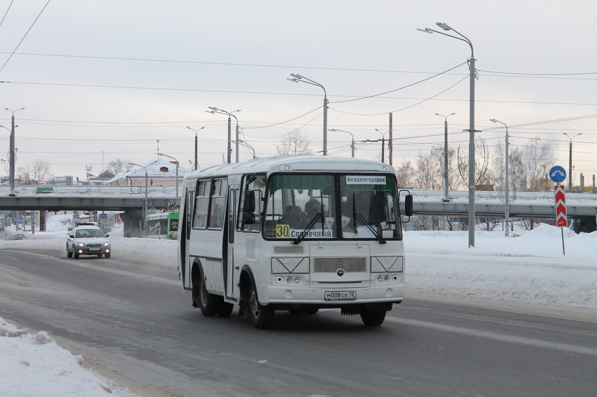 Томская область, ПАЗ-32054 № М 008 СЕ 70