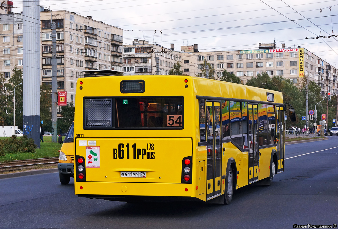 Санкт-Петербург, МАЗ-103.485 № В 611 РР 178