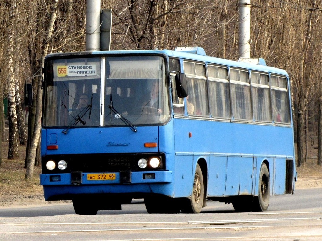 Липецкая область, Ikarus 256.55A № 329