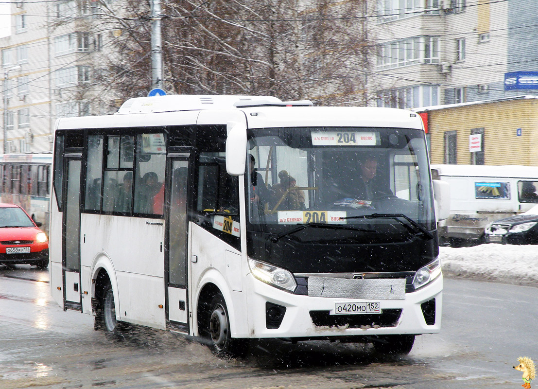 Нижегородская область, ПАЗ-320405-04 "Vector Next" № О 420 МО 152