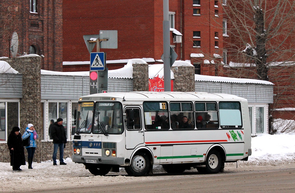 Томская область, ПАЗ-32054 № К 869 РК 70