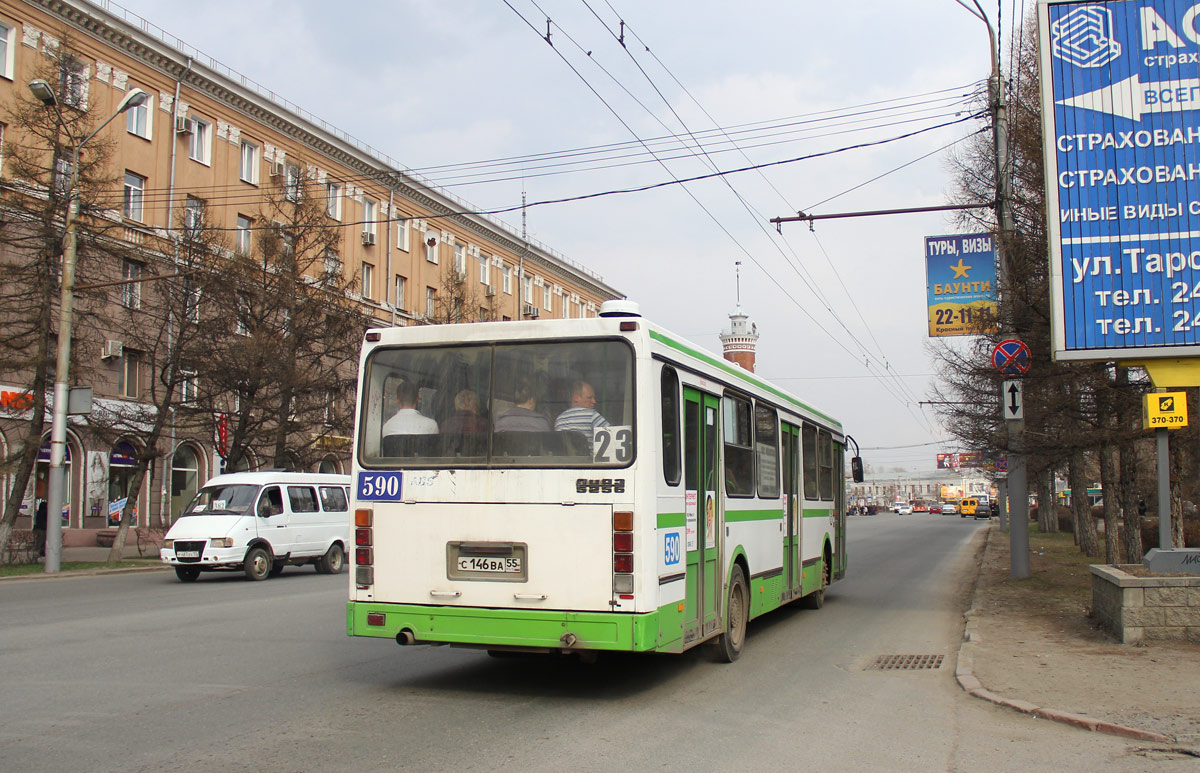 Омская область, ЛиАЗ-5256.45 № 590