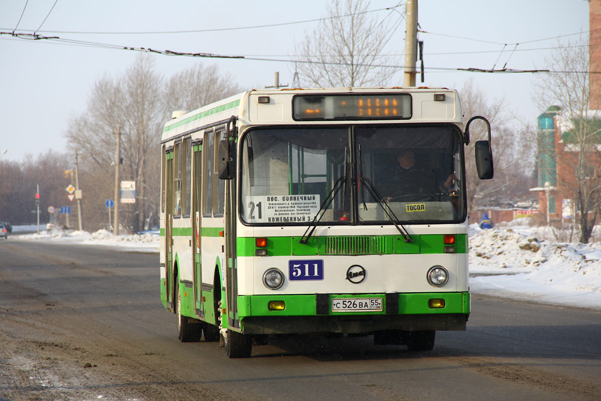 Омская область, ЛиАЗ-5256.45 № 511