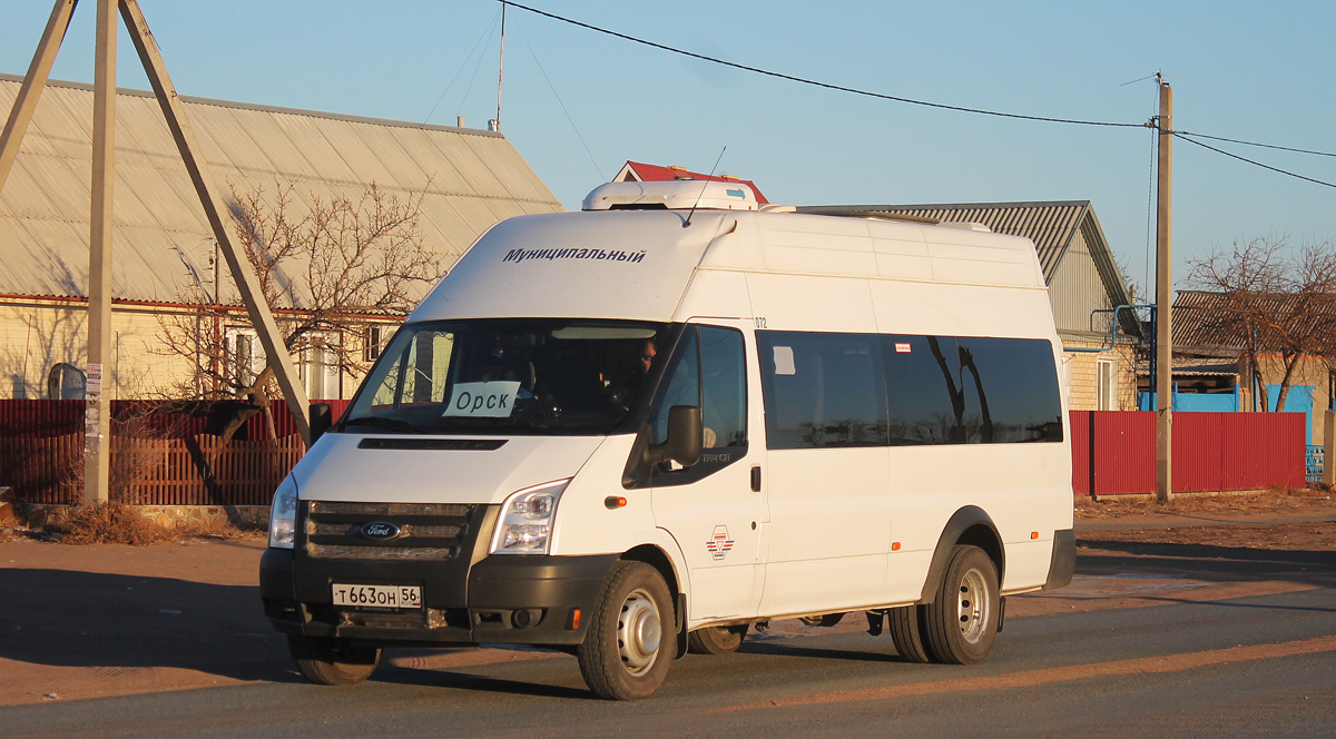 Оренбургская область, Промтех-224320, 21, 22 (Ford Transit) № 072