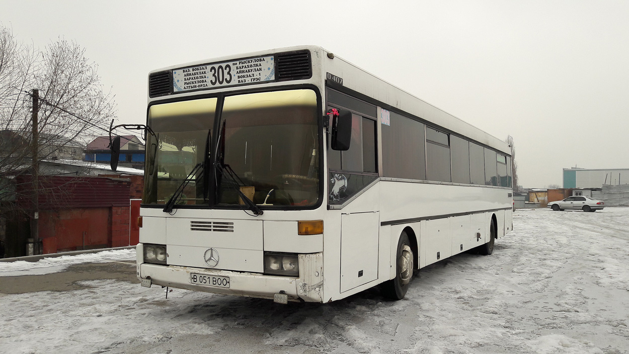 Алматы, Mercedes-Benz O407 № B 051 BOO