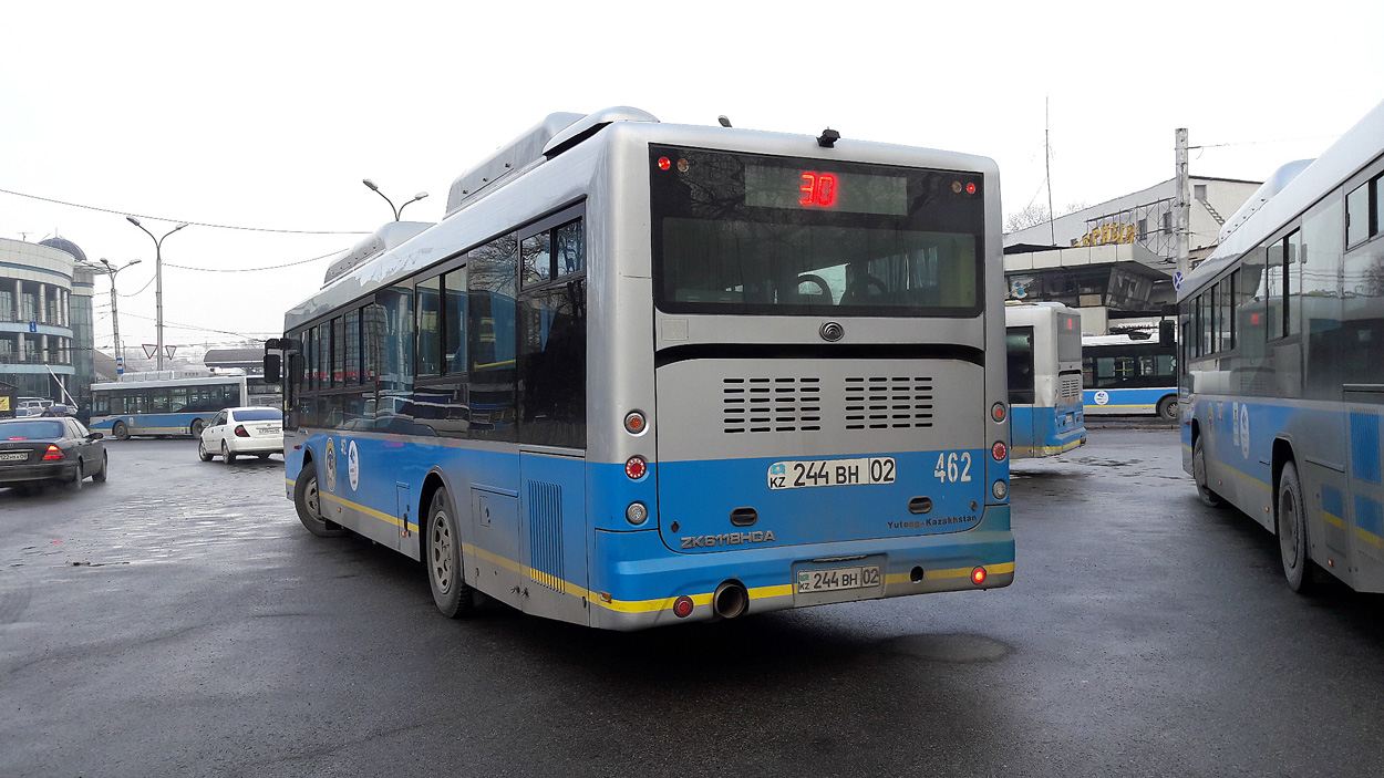 Алматы, Yutong ZK6118HGA № 462