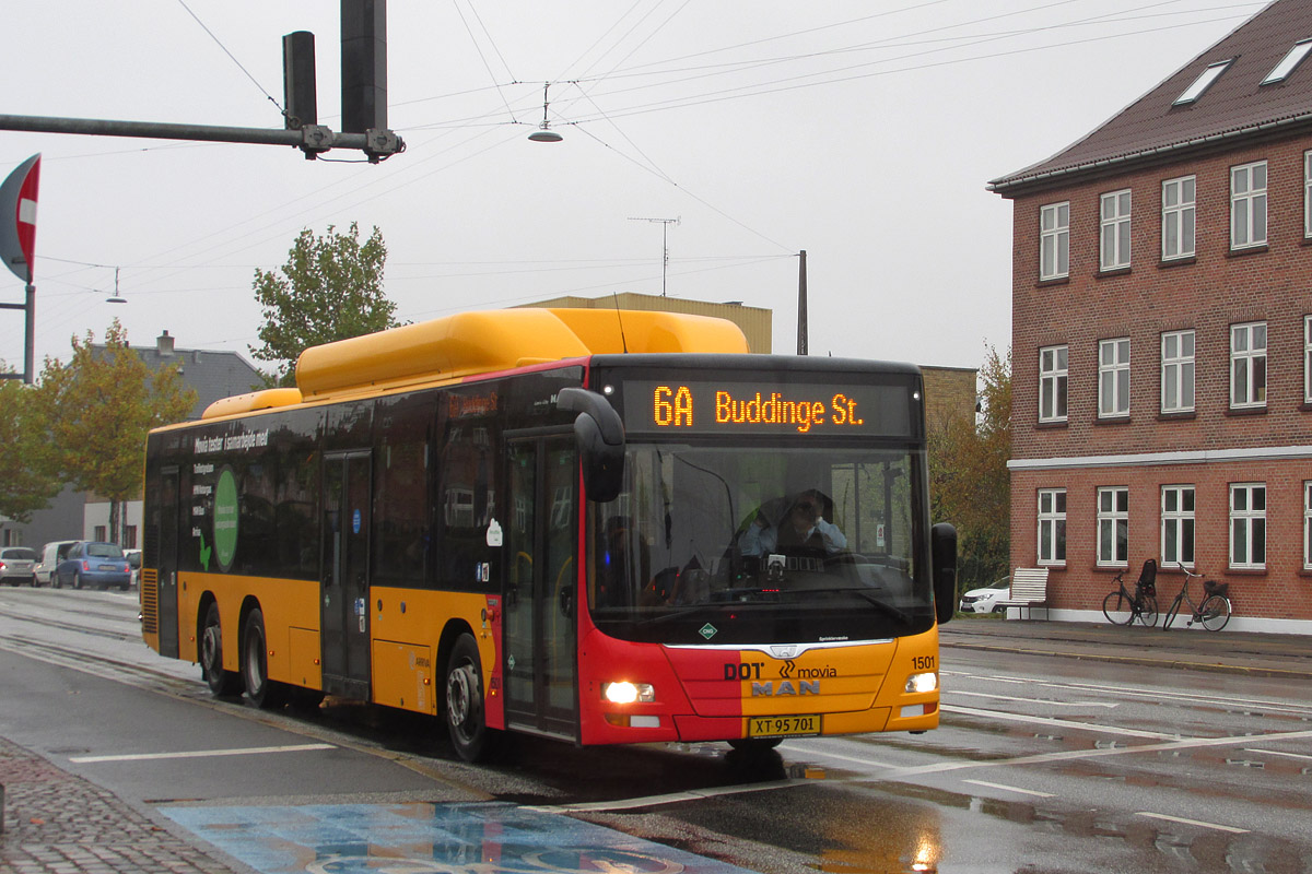 Дания, MAN A45 Lion's City C LE NL313-13,7 CNG № 1501