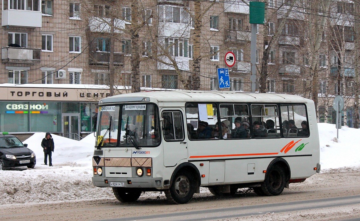 Томская область, ПАЗ-32054 № К 924 ТР 70