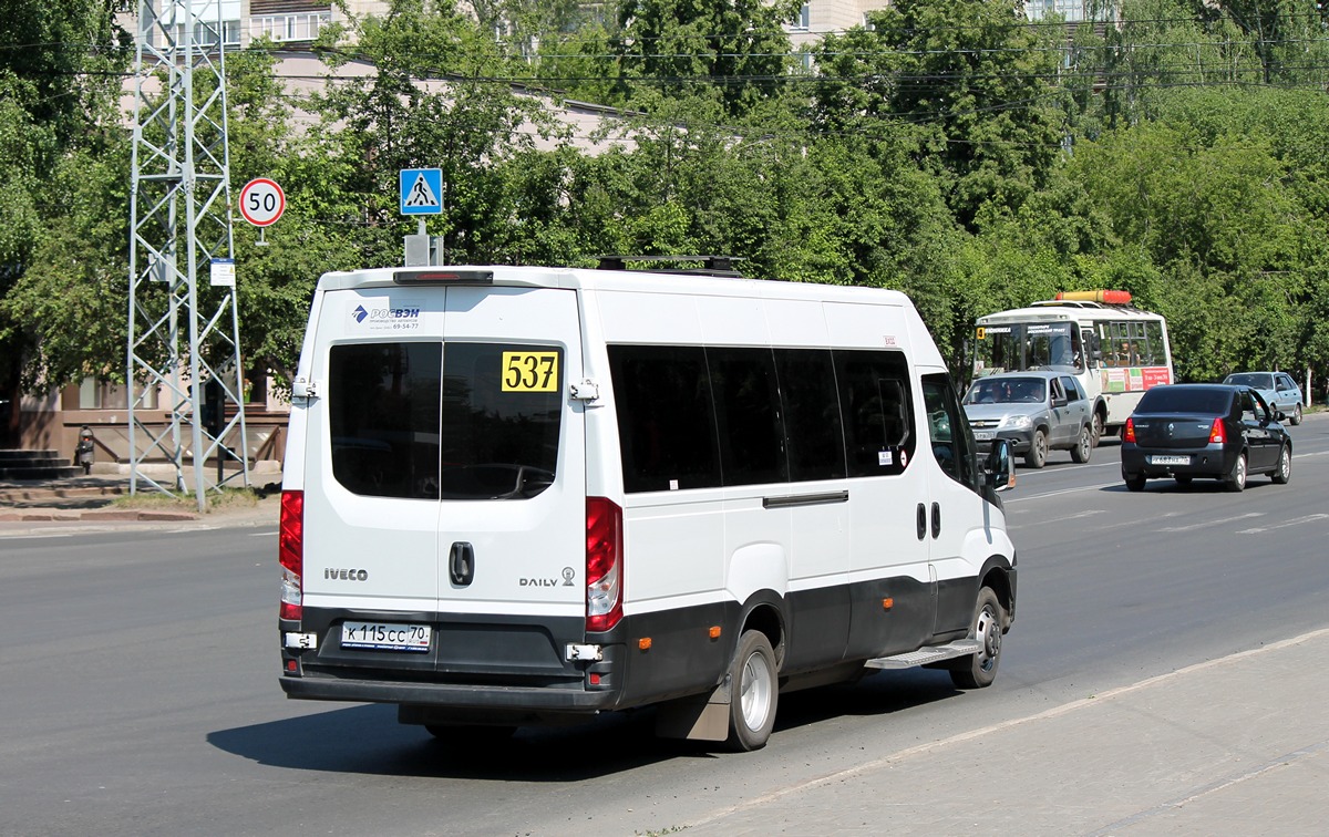 Томская область, Росвэн-3284 (IVECO Daily) № К 115 СС 70 — Фото —  Автобусный транспорт