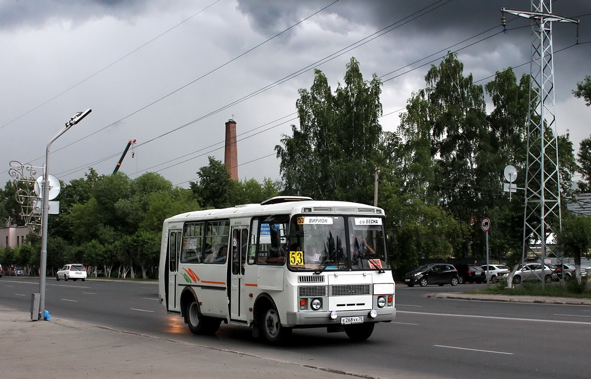 Томская область, ПАЗ-32054 № Е 268 ХХ 70