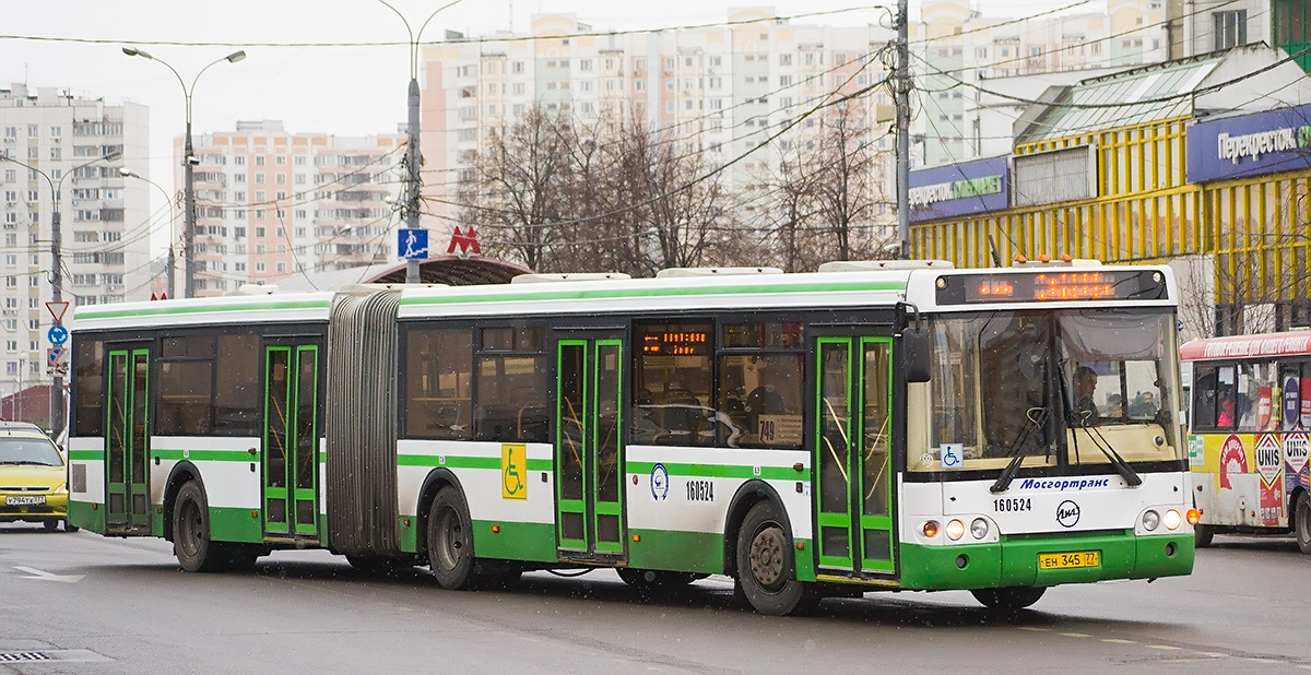 Москва, ЛиАЗ-6213.20 № 160524