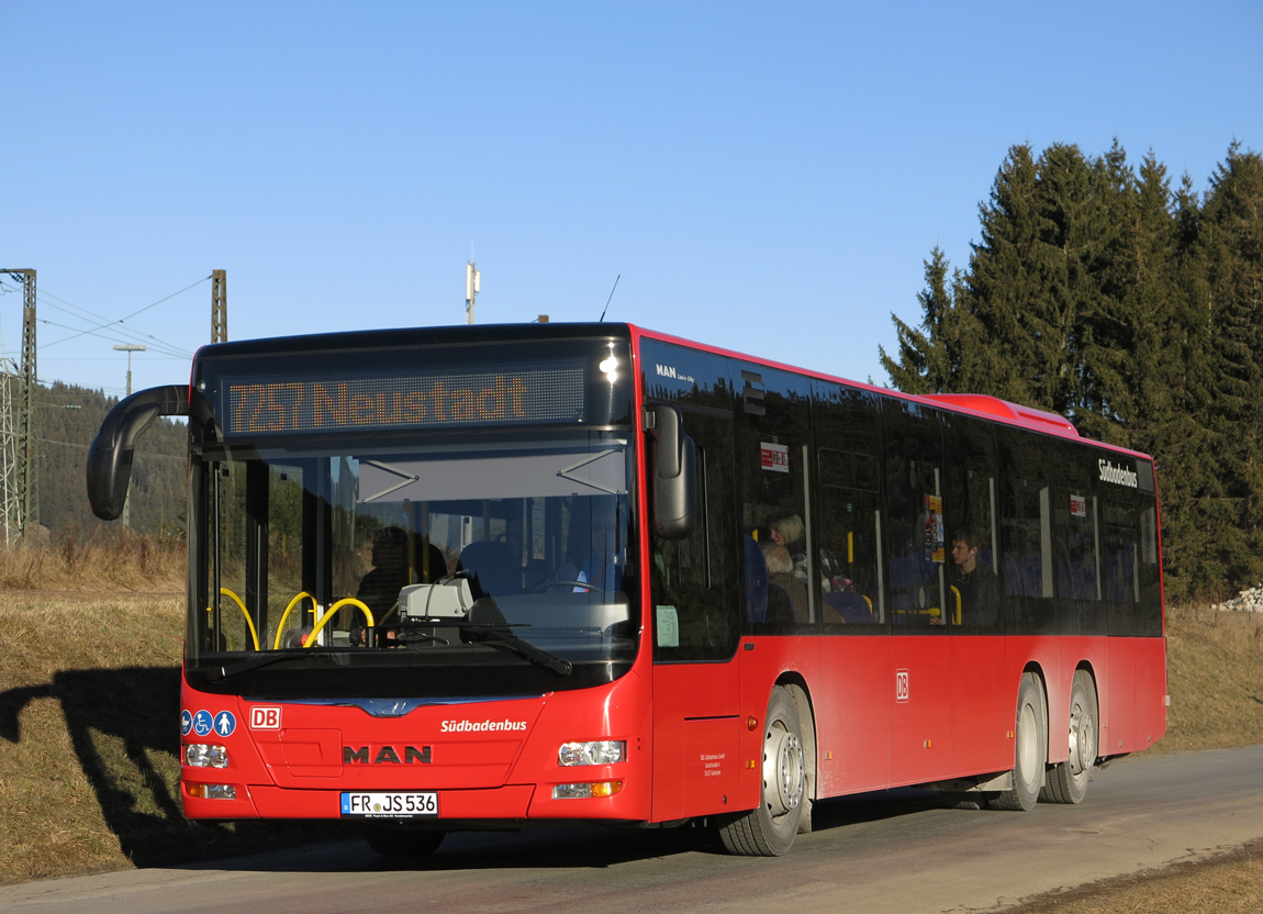 Баден-Вюртемберг, MAN A36 Lion's City C NL363-13,7 № FR-JS 536