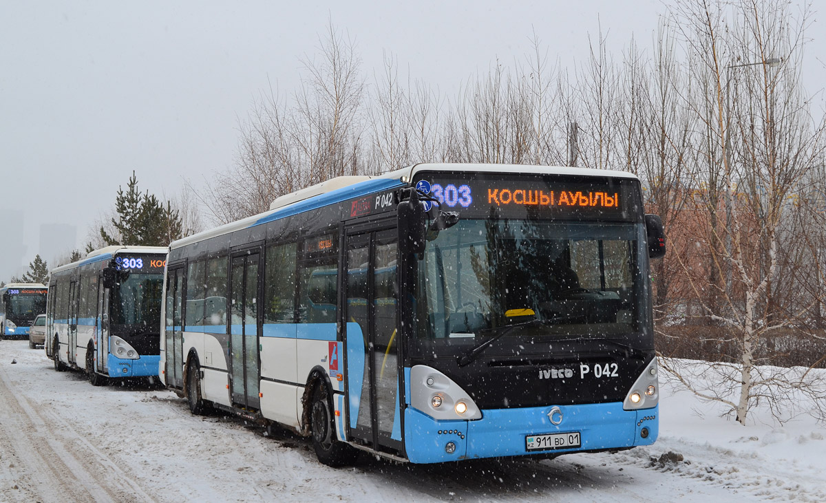 Астана, Irisbus Citelis 12M № P042 — Фото — Автобусный транспорт