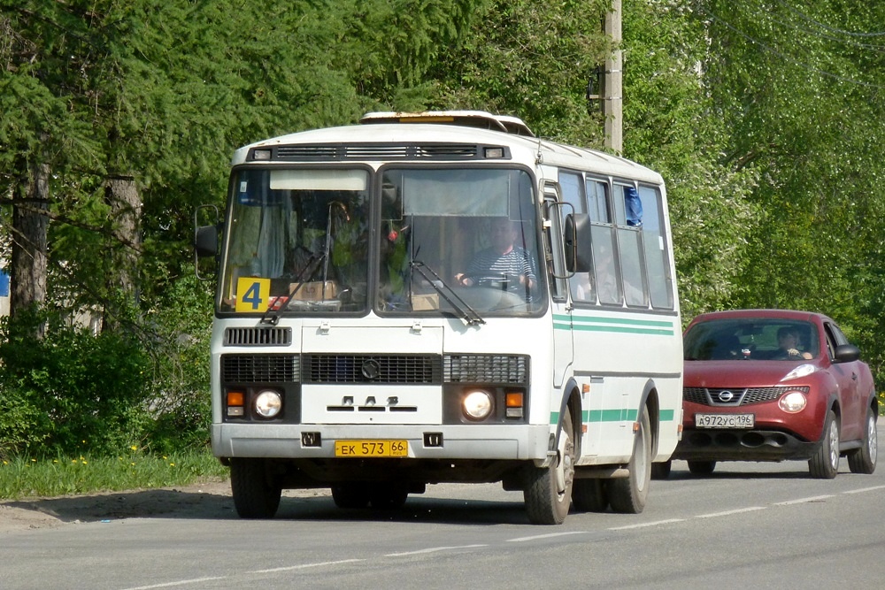 Свердловская область, ПАЗ-32053-07 № ЕК 573 66