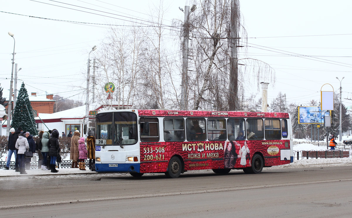 Омская область, ЛиАЗ-5256.45 № 1219