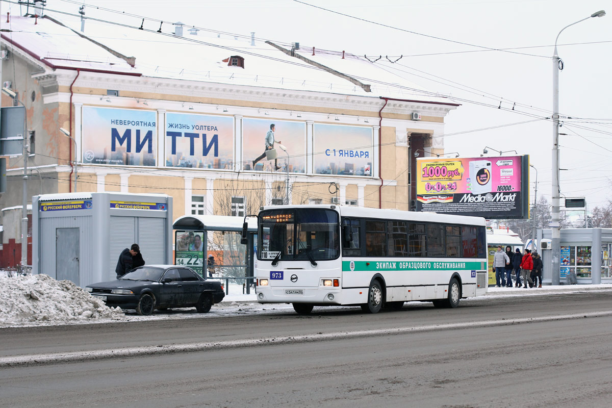 Омская область, ЛиАЗ-5256.53 № 973