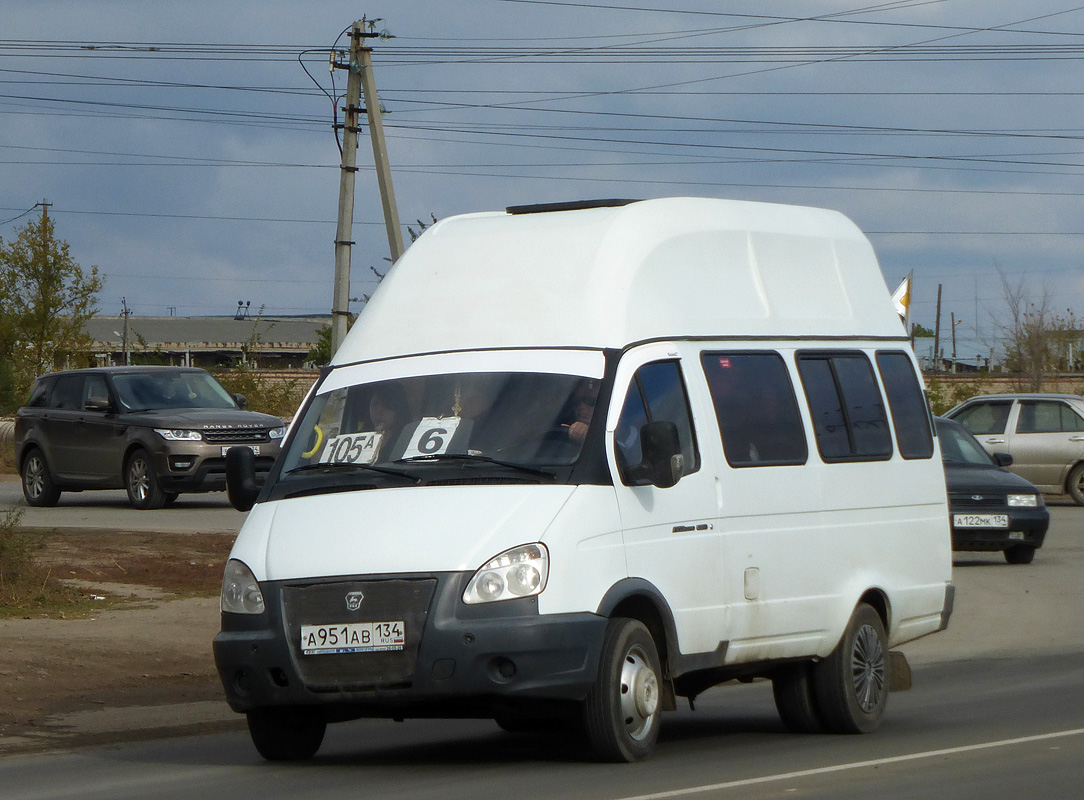 Волгоградская область, Луидор-225000 (ГАЗ-322133) № А 951 АВ 134