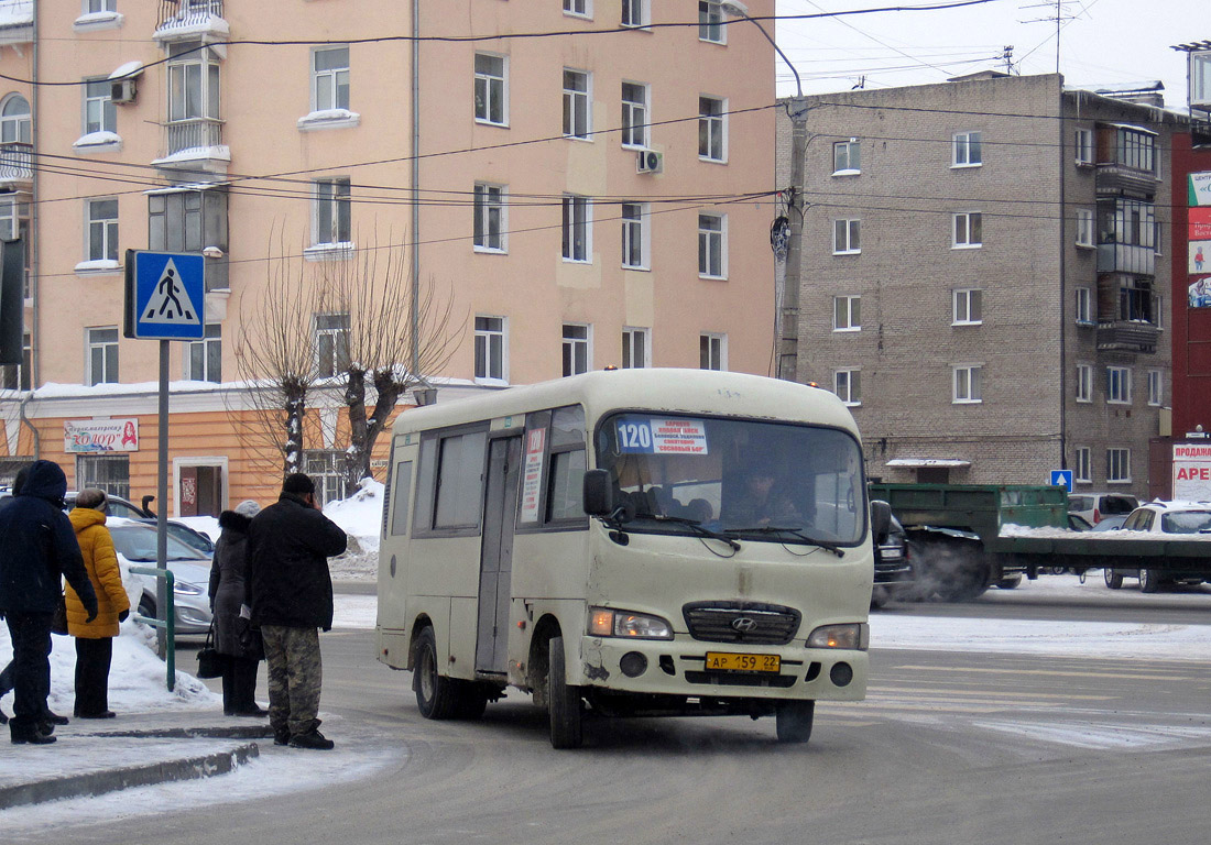 Алтайский край, Hyundai County SWB (РЗГА) № АР 159 22