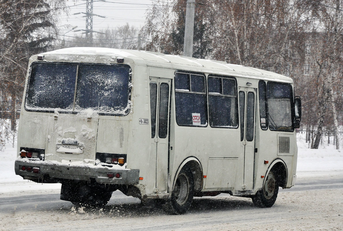 Омская область, ПАЗ-32051-110 № 3023