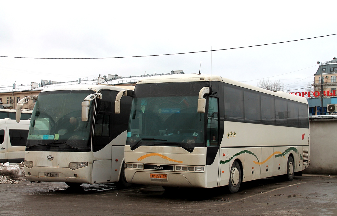 Тверская область, MAN A13 Lion's Coach RH422 № АК 299 69