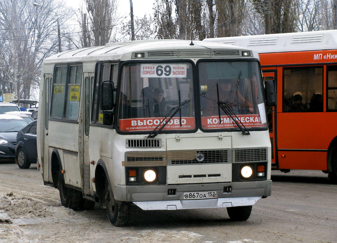 Нижегородская область, ПАЗ-32054 № В 867 ОА 152