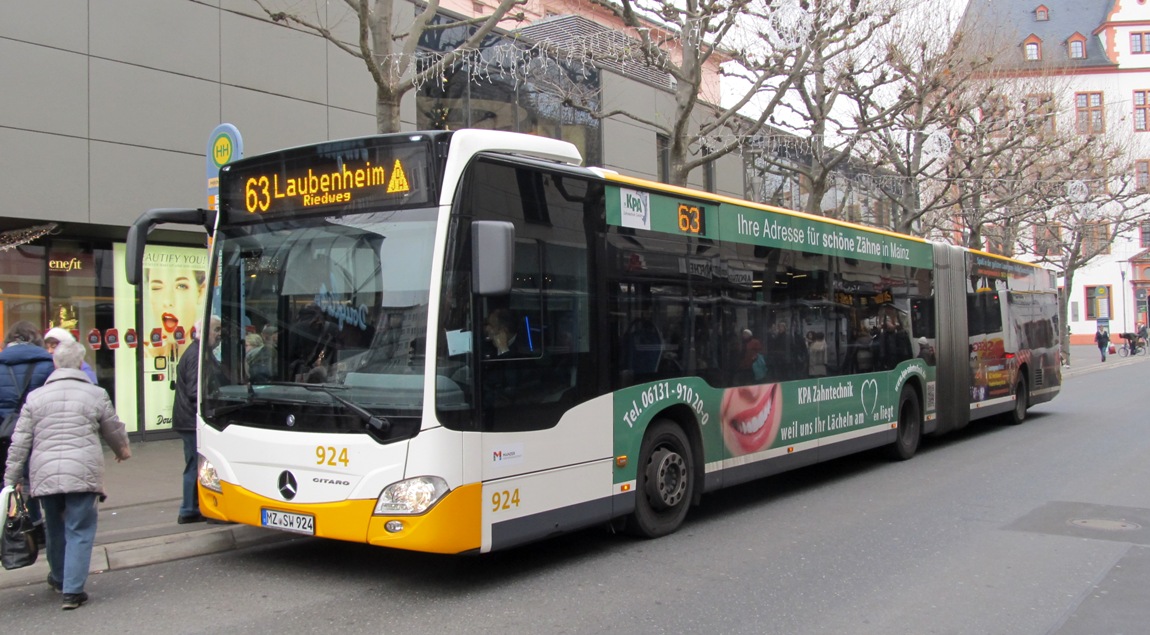 Рейнланд-Пфальц, Mercedes-Benz Citaro C2 G № 924