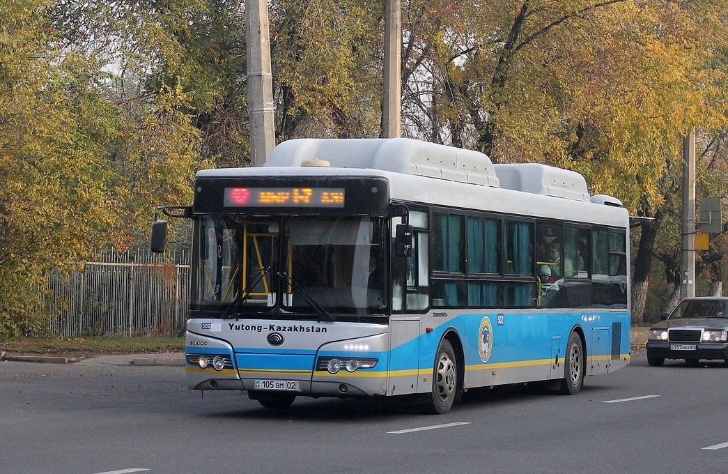 Алматы, Yutong ZK6118HGA № 502