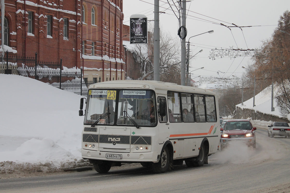 Томская область, ПАЗ-32054 № К 683 КЕ 70