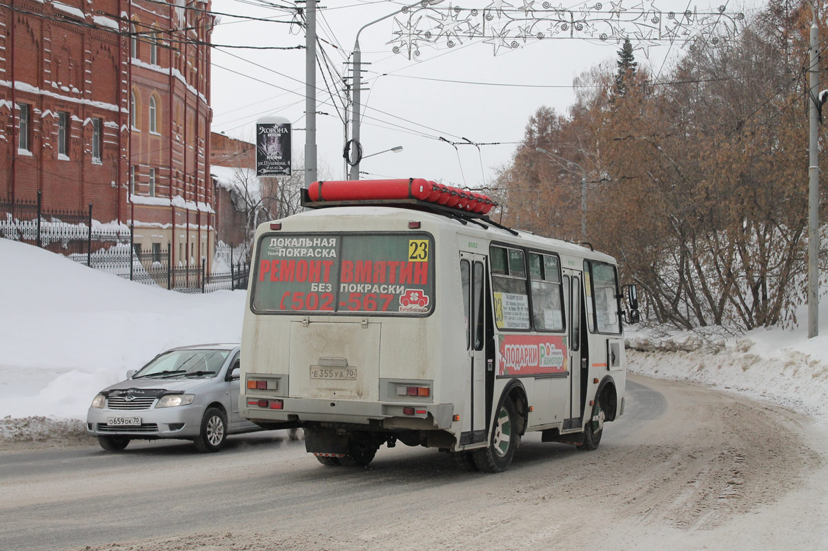 Томская область, ПАЗ-32054 № Е 355 УА 70