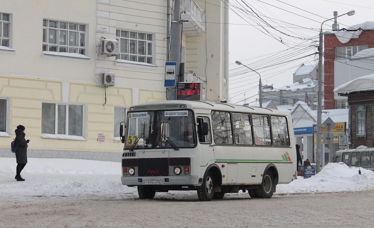 Томская область, ПАЗ-32053 № Т 414 СН 55