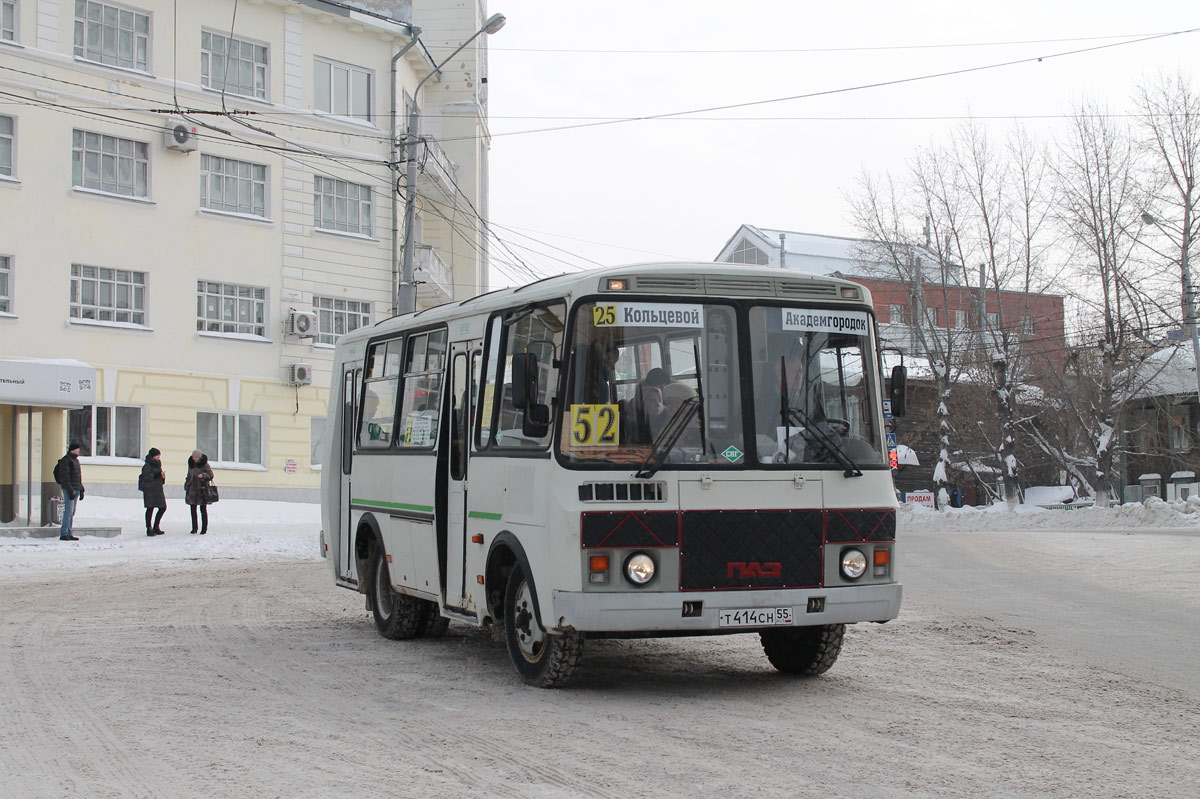 Томская область, ПАЗ-32053 № Т 414 СН 55