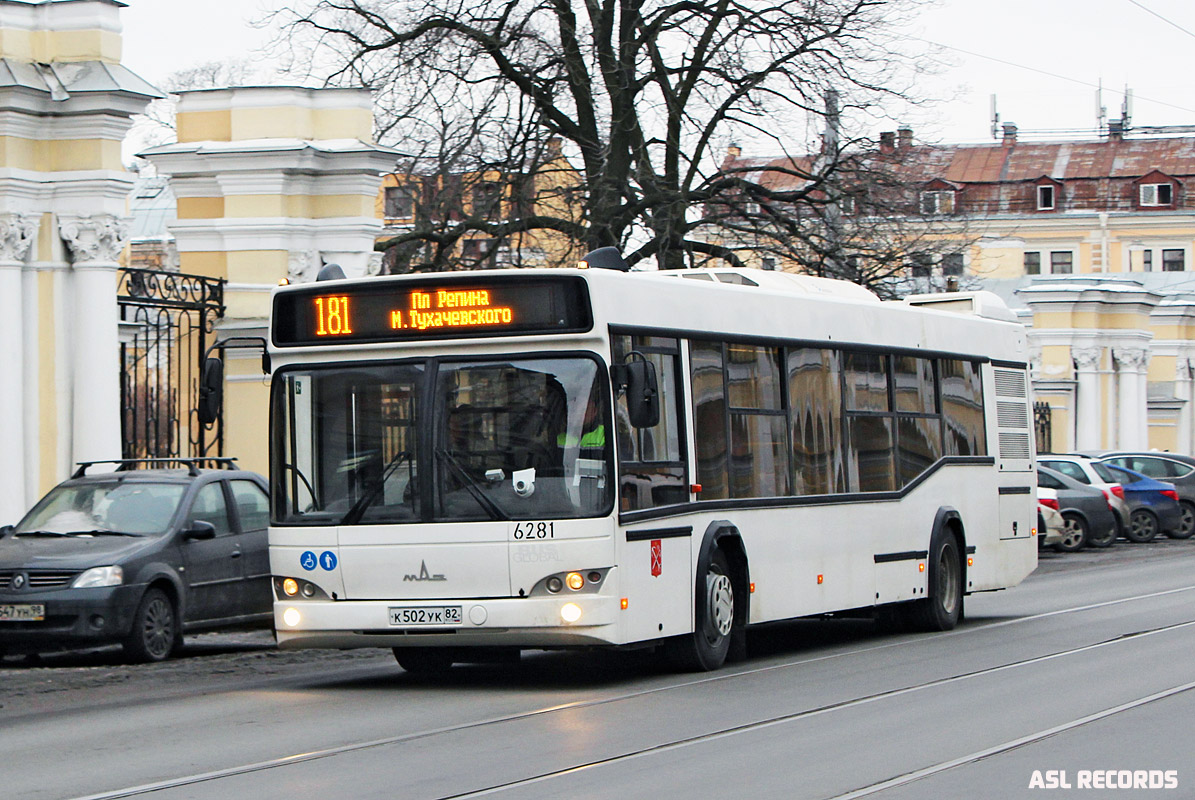 Санкт-Петербург, МАЗ-103.486 № 6281