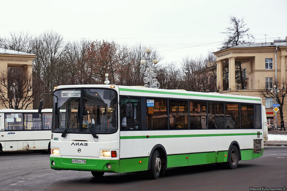 Санкт-Петербург, ЛиАЗ-5293.60 № 3692