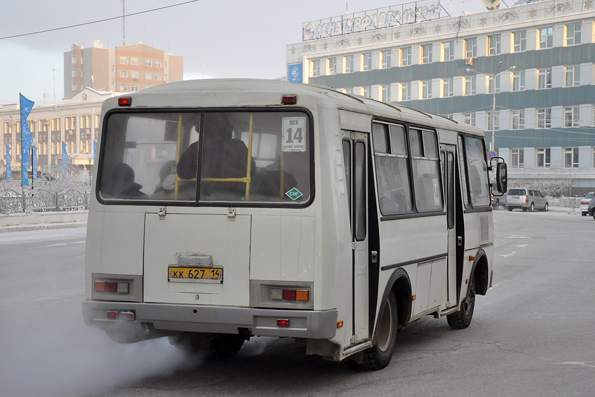 Саха (Якутия), ПАЗ-32054 № КК 627 14