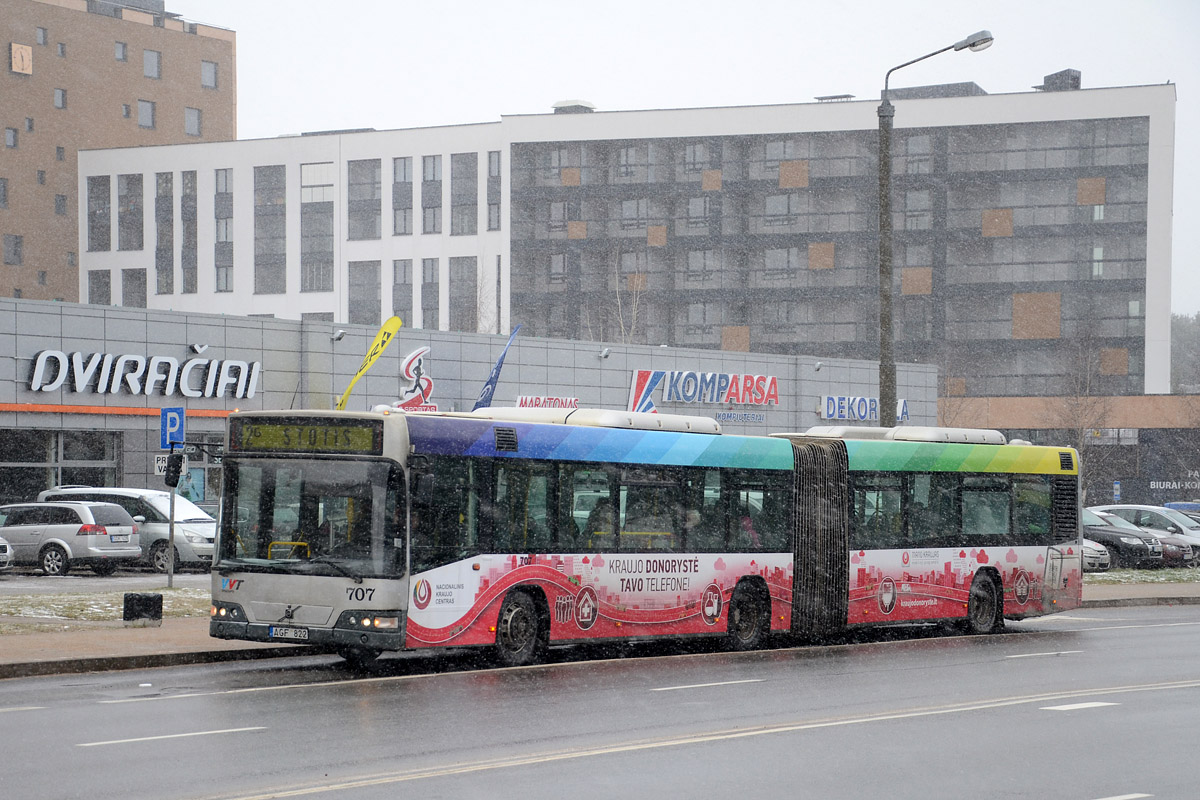 Литва, Volvo 7700A № 707