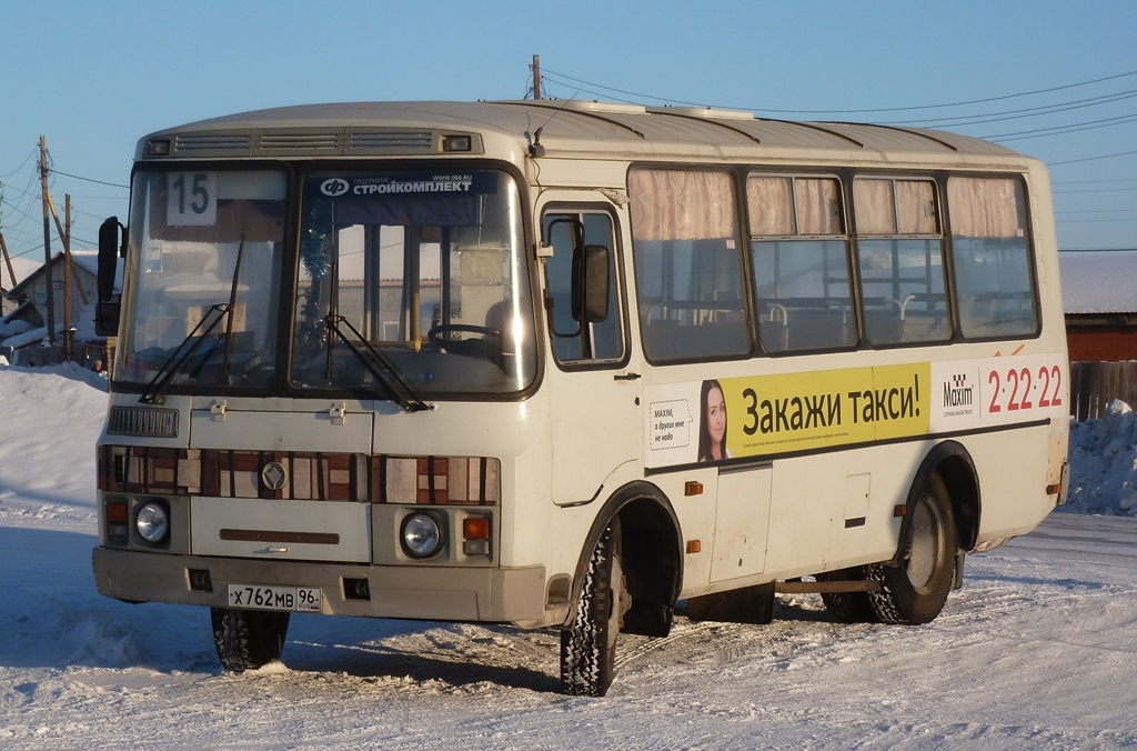 Свердловская область, ПАЗ-32054 № Х 762 МВ 96