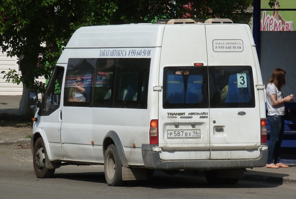 Свердловская область, Самотлор-НН-3236 (Ford Transit) № Р 587 ВХ 96