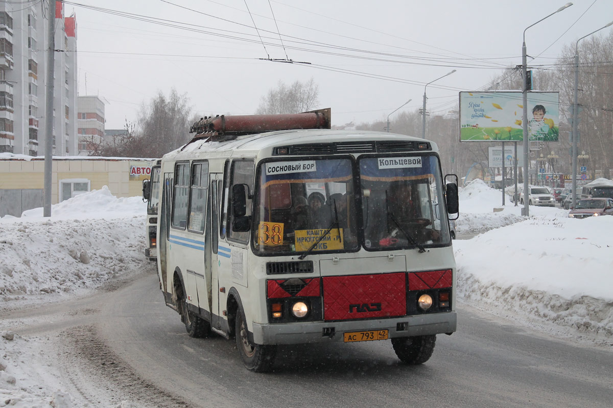 Томская область, ПАЗ-32054 № АС 793 42