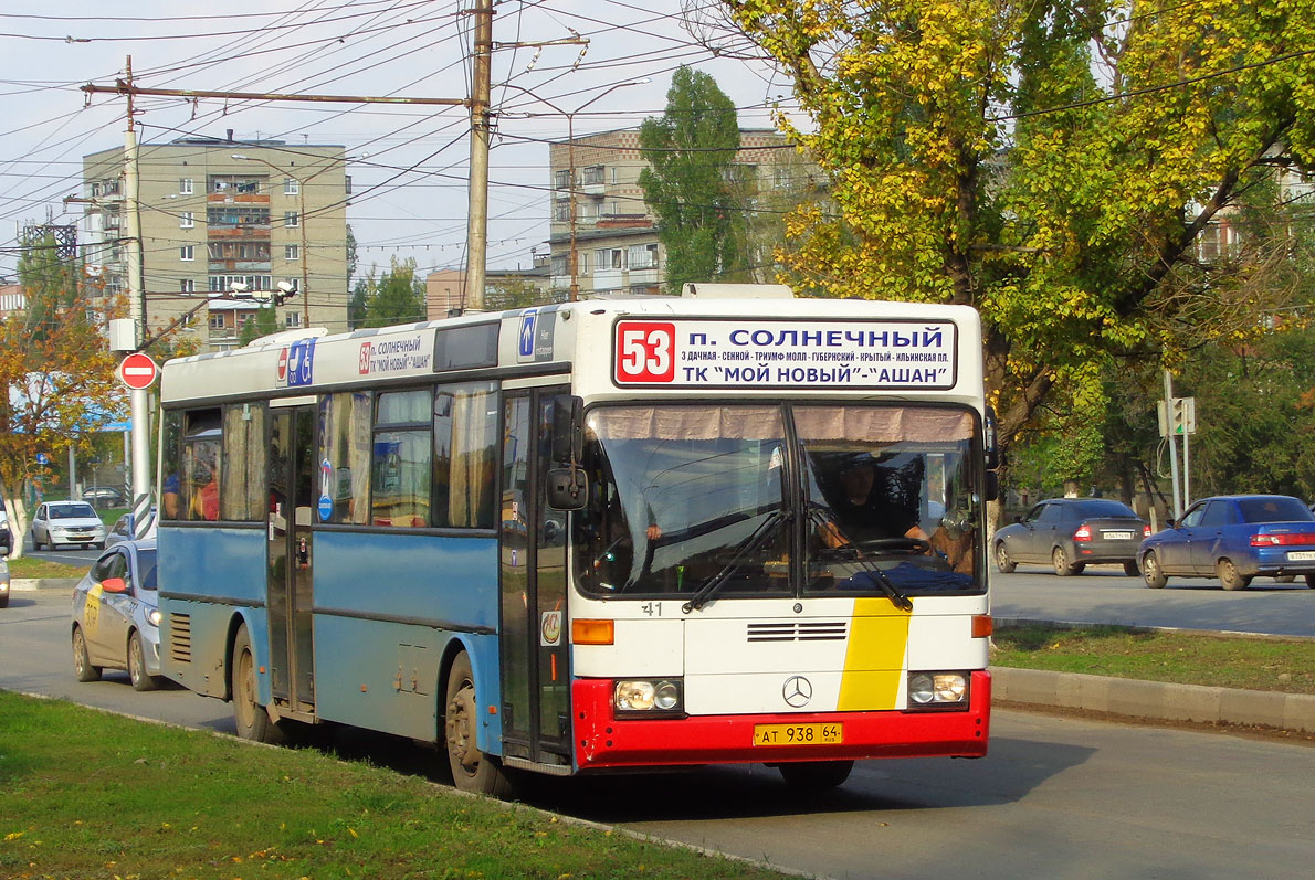 Саратовская область, Mercedes-Benz O405 № АТ 938 64