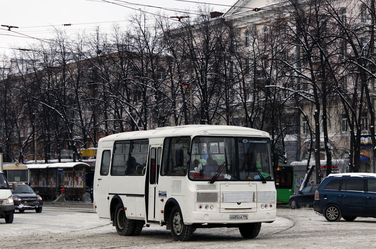 Свердловская область, ПАЗ-32053 № Е 685 ОА 196