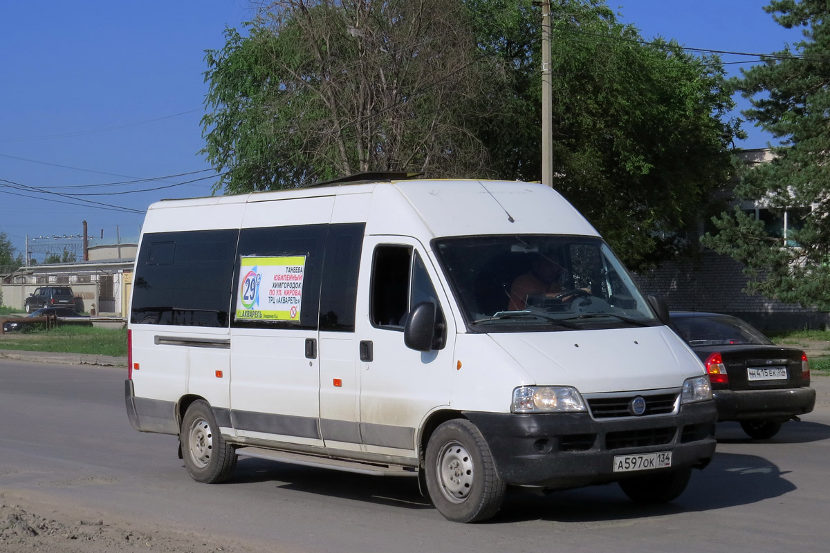 Волгоградская область, FIAT Ducato 244 CSMMC, -RT № А 597 ОК 134