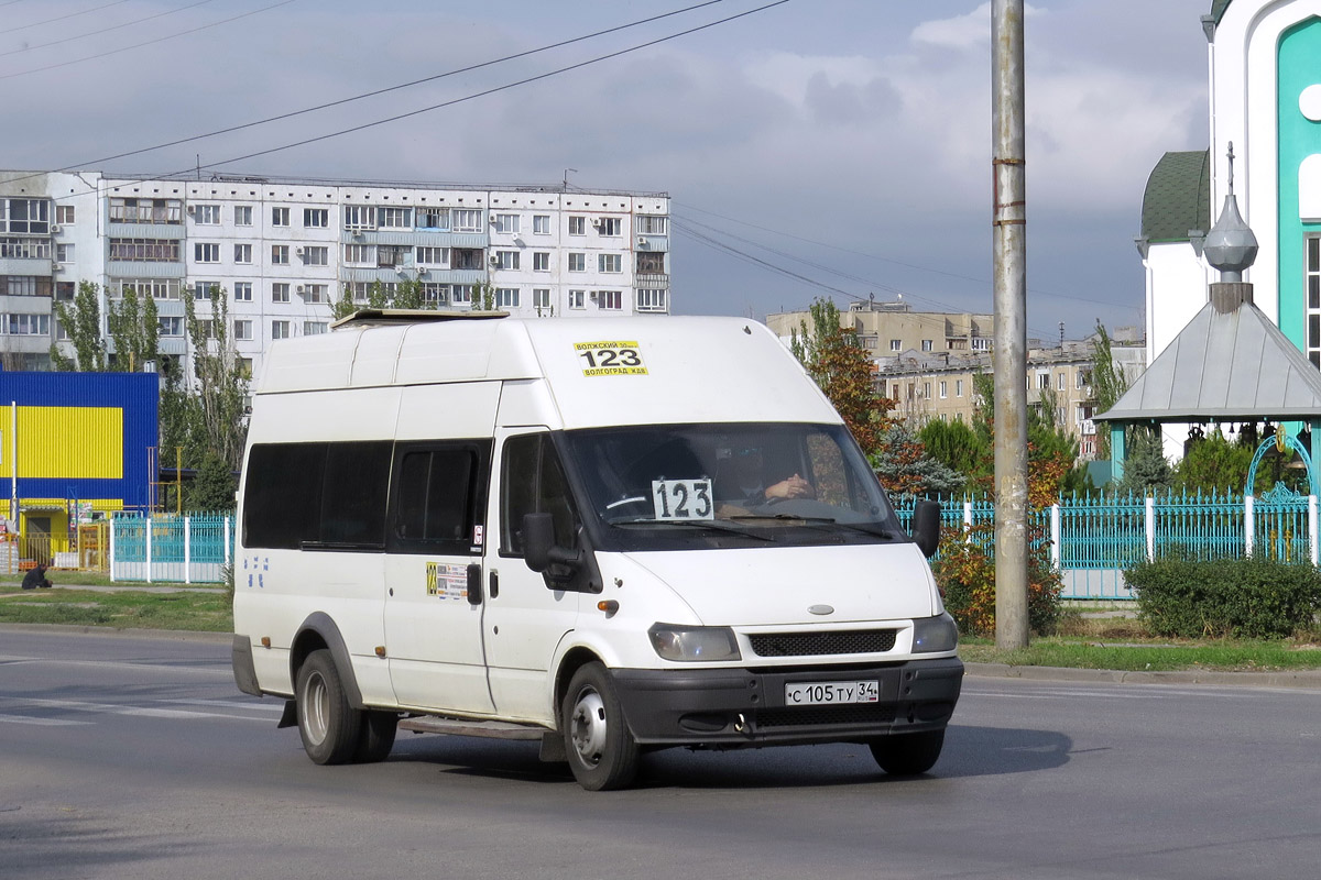 Volgogrado sritis, Samotlor-NN-3236 (Ford Transit) Nr. С 105 ТУ 34