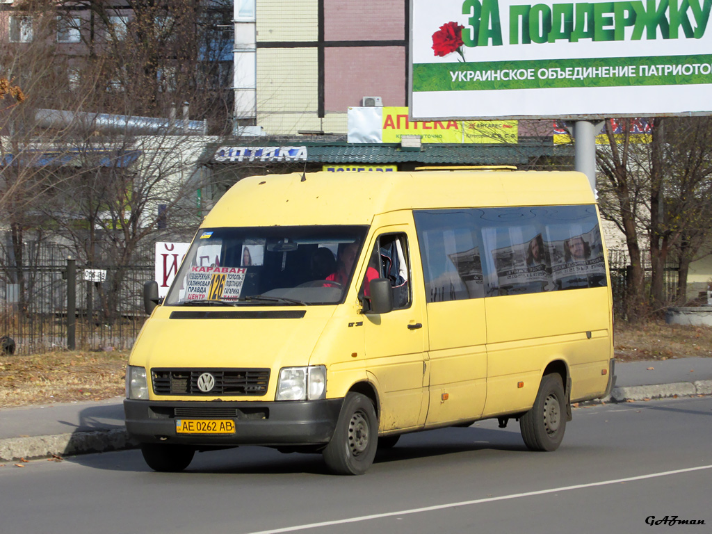 Днепропетровская область, Volkswagen LT35 № AE 0262 AB