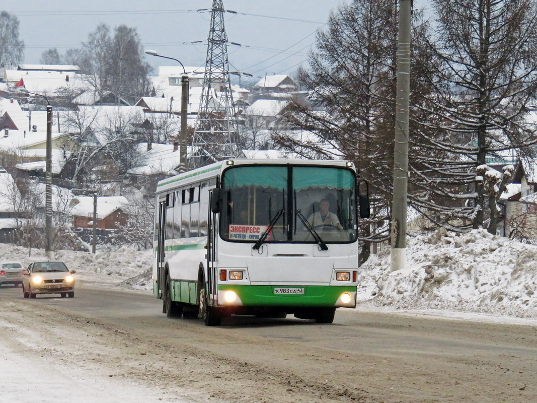 Кировская область, ЛиАЗ-5256.36-01 № К 983 СА 43