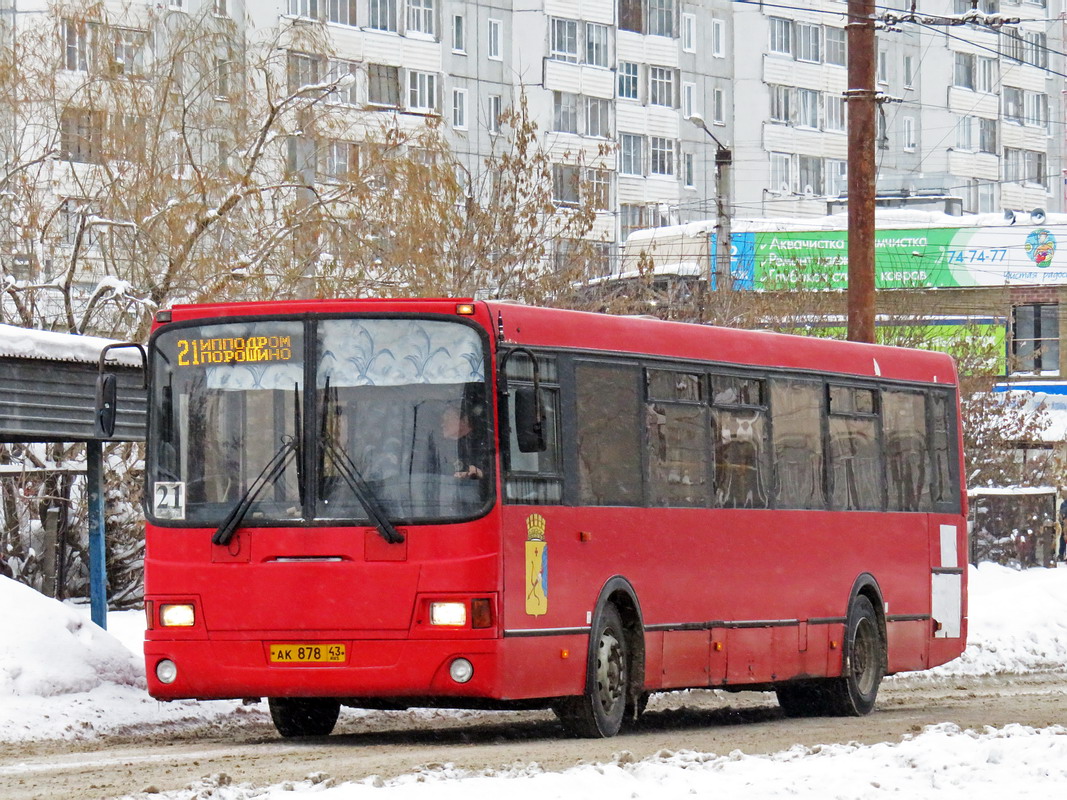 Кировская область, ЛиАЗ-5256.53 № АК 878 43