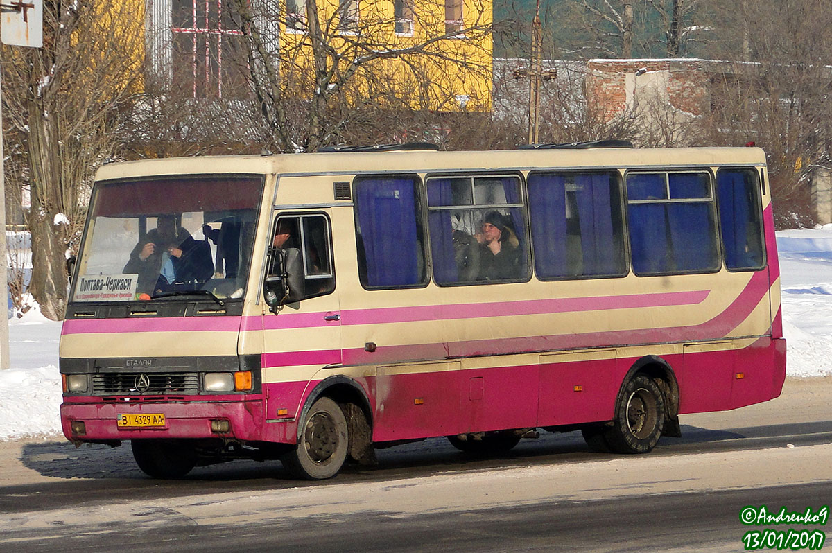 Полтавская область, БАЗ-А079.23 "Мальва" № BI 4329 AA