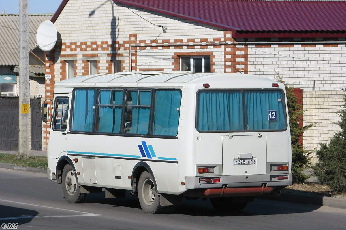 Валгаградская вобласць, ПАЗ-32053 № А 328 КН 50