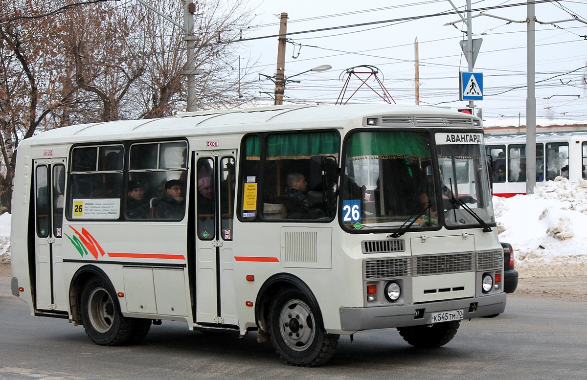 Томская область, ПАЗ-32054 № К 545 ТМ 70